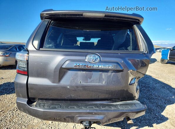 JTEMU5JRXM5922022 2021 TOYOTA 4RUNNER Charcoal Вид ззаду