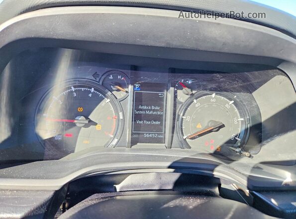 JTEMU5JRXM5922022 2021 TOYOTA 4RUNNER Charcoal Вид щитка приладів