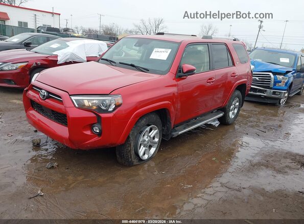 JTENU5JR1P6139352 2023 TOYOTA 4RUNNER Red Front left