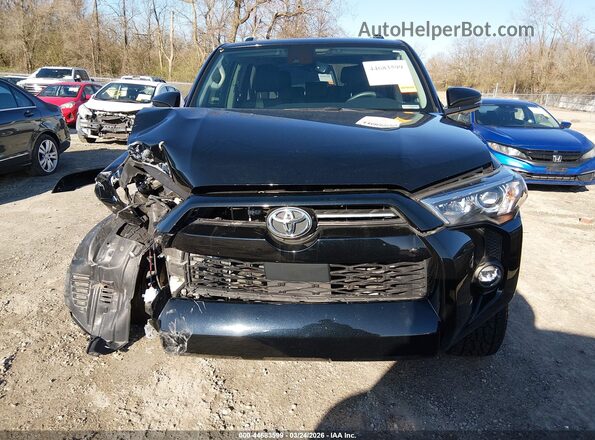 JTENU5JR3M5841206 2021 TOYOTA 4RUNNER Black ხელსაწყოთა პანელის ხედი
