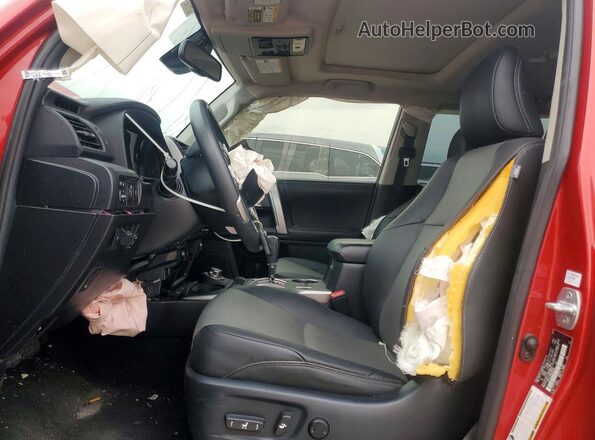 JTENU5JR5M5867547 2021 TOYOTA 4RUNNER Burgundy Front interior view