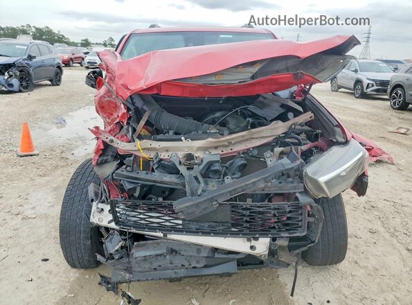 JTENU5JR5M5867547 2021 TOYOTA 4RUNNER Burgundy Front view