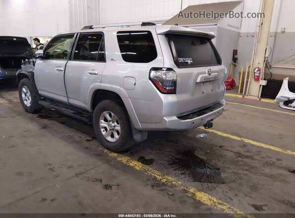 JTENU5JRXM5930111 2021 TOYOTA 4RUNNER Silver Задня ліва чверть