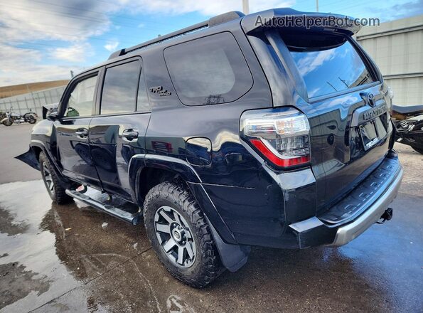 JTERU5JR4M5927464 2021 TOYOTA 4RUNNER Black Tył lewy