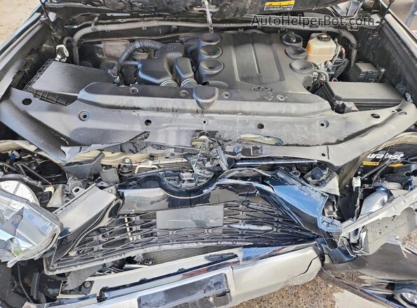 JTERU5JR4M5927464 2021 TOYOTA 4RUNNER Black Widok komory silnika