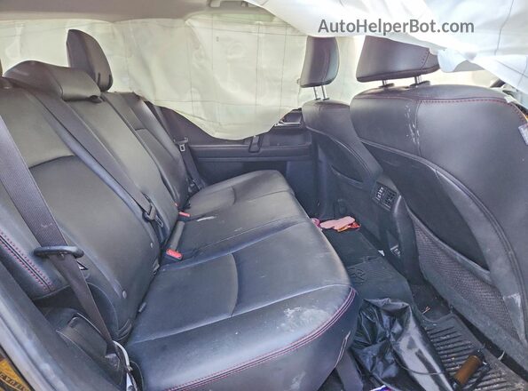 JTERU5JR4M5927464 2021 TOYOTA 4RUNNER Black Widok wnętrza z tyłu