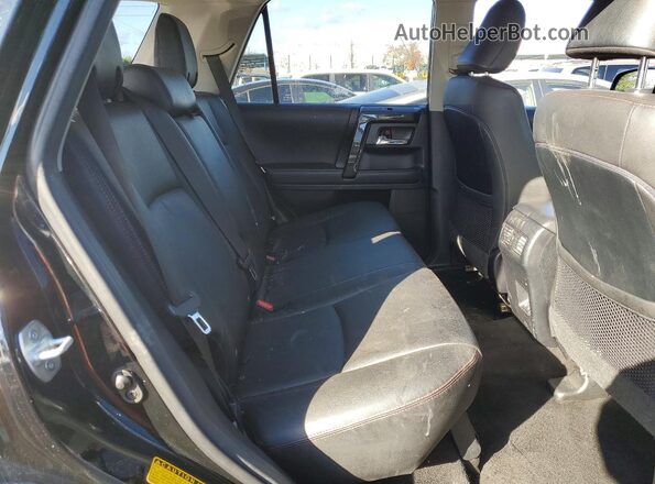 JTERU5JR7M5873495 2021 TOYOTA 4RUNNER Black Вид задніх сидінь