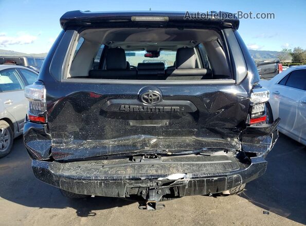 JTERU5JR7M5873495 2021 TOYOTA 4RUNNER Black Вид ззаду