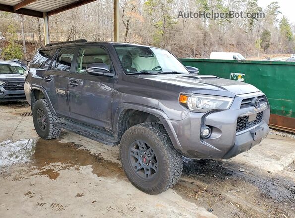 JTERU5JR7M5931699 2021 TOYOTA 4RUNNER Gray 