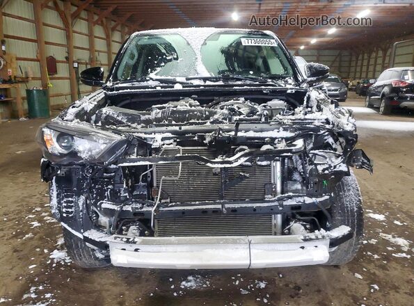 JTERU5JR7N5996568 2022 TOYOTA 4RUNNER Black Դիմացի տեսք