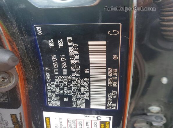 JTERU5JR9M5932448 2021 TOYOTA 4RUNNER Black 
