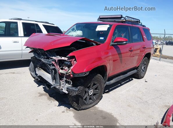 JTERU5JRXP6149508 2023 TOYOTA 4RUNNER Красный Передняя левая четверть