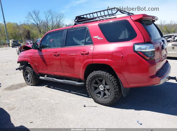 JTERU5JRXP6149508 2023 TOYOTA 4RUNNER Красный Вид задней части салона