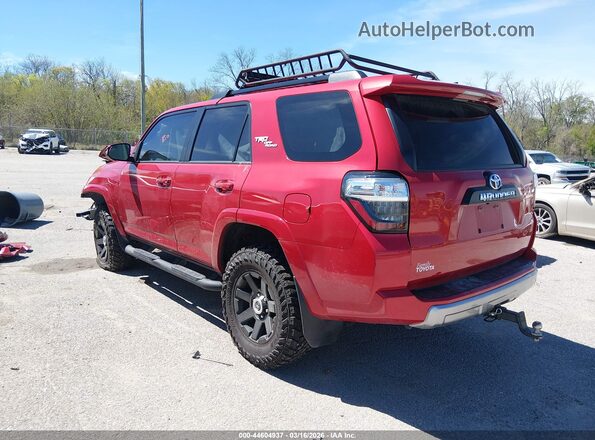 JTERU5JRXP6149508 2023 TOYOTA 4RUNNER Красный Задняя левая четверть