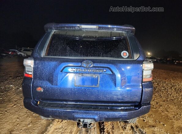 JTEZU5JR2K5198250 2019 TOYOTA 4RUNNER Blue უკანა ხედი
