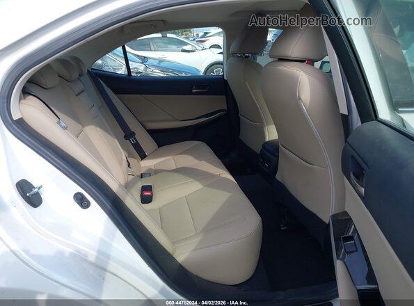 JTHAA1D29L5102289 2020 LEXUS IS 300 White Vista de la etiqueta del VIN