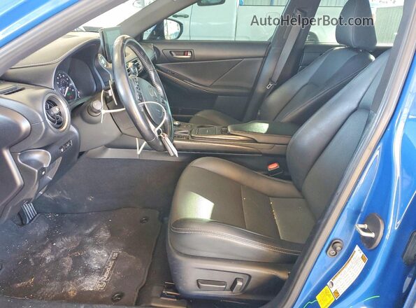JTHAA1D2XM5114713 2021 LEXUS IS Blue 