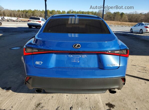 JTHAA1D2XM5114713 2021 LEXUS IS Blue 