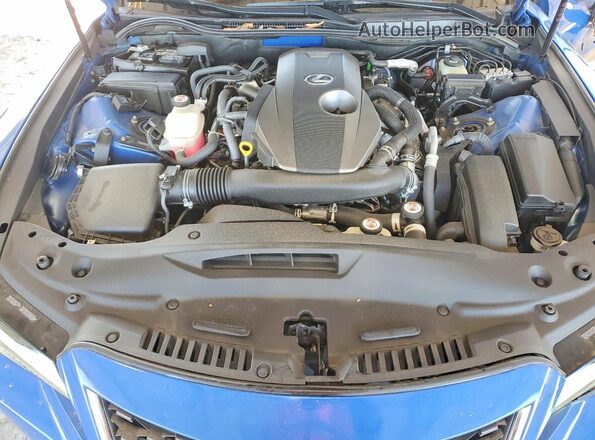 JTHAA1D2XM5114713 2021 LEXUS IS Blue 