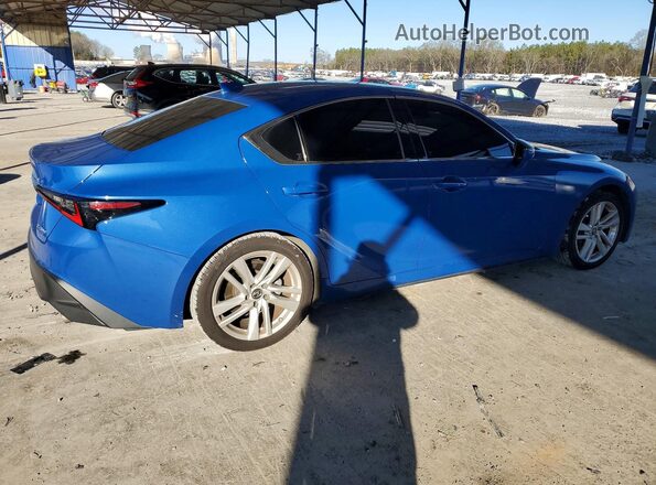 JTHAA1D2XM5114713 2021 LEXUS IS Blue 
