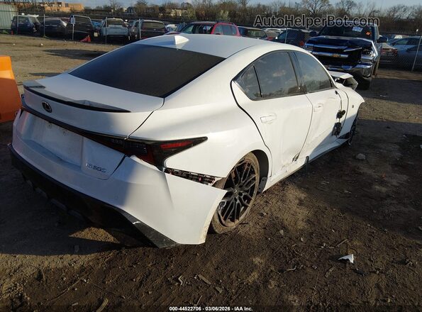 JTHAP1D21P5002577 2023 LEXUS IS 500 White Tył prawy