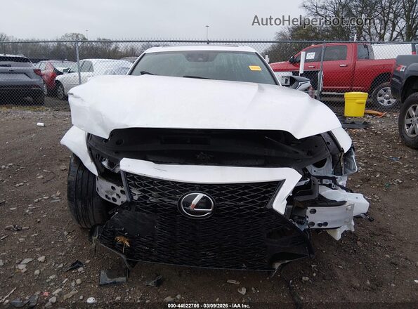 JTHAP1D21P5002577 2023 LEXUS IS 500 White Widok z przodu