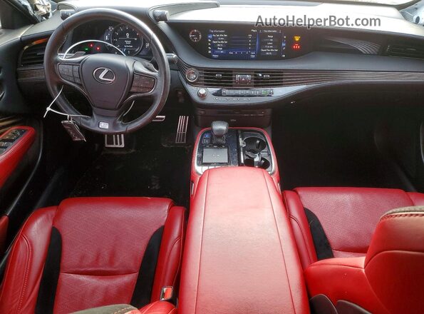 JTHB51FF2J5005795 2018 LEXUS LS Белый Вид панели приборов
