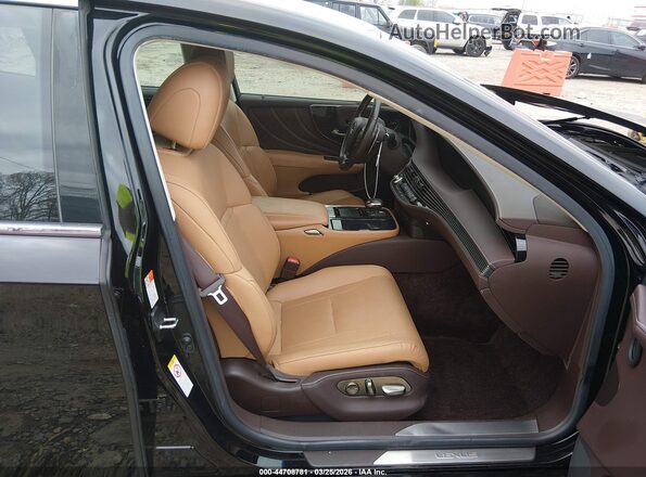 JTHB51FF3K5008089 2019 LEXUS LS 500 Black Սալոնի դիմացի տեսք