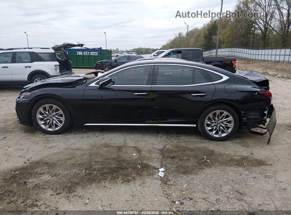 JTHB51FF3K5008089 2019 LEXUS LS 500 Black Սալոնի 360 աստիճան տեսք