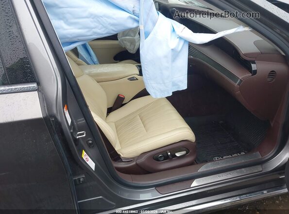 JTHB51FF4J5004079 2018 LEXUS LS 500 Gray Սալոնի դիմացի տեսք