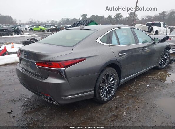 JTHB51FF4J5004079 2018 LEXUS LS 500 Gray Հետևի աջ