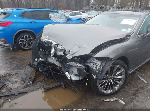 JTHB51FF4J5004079 2018 LEXUS LS 500 Gray Դիմացի տեսք