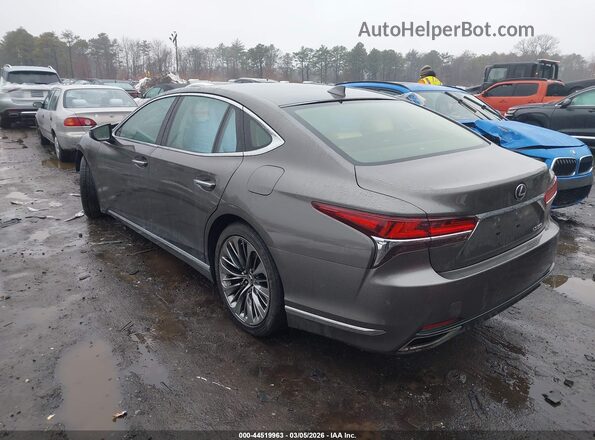 JTHB51FF4J5004079 2018 LEXUS LS 500 Gray Հետևի ձախ