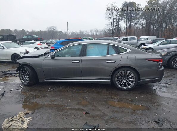 JTHB51FF4J5004079 2018 LEXUS LS 500 Gray Սալոնի հետևի տեսք