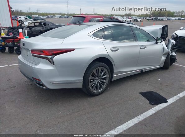 JTHB5LFF8J5003660 2018 LEXUS LS 500 Silver უკანა მარჯვენა
