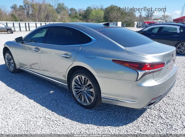 JTHB5LFF9J5004798 2018 LEXUS LS 500 Silver Tył lewy