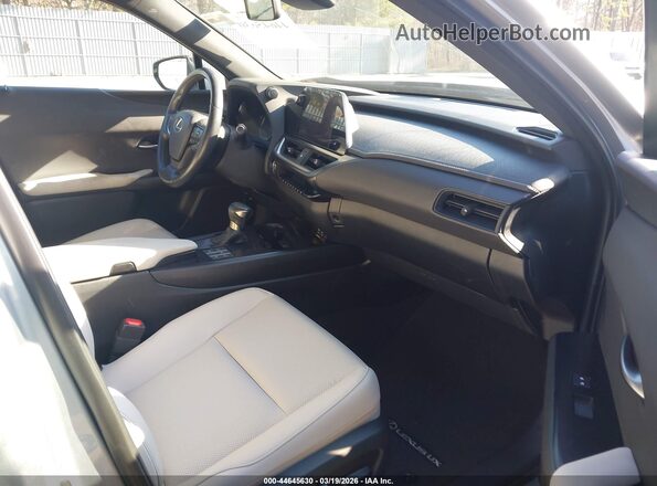 JTHB9JBH2P2067476 2023 LEXUS UX 250H Silver Widok wnętrza z przodu