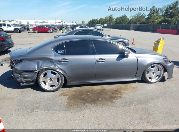 JTHBA1BL0GA000165 2016 LEXUS GS 200T Gray Սալոնի 360 աստիճան տեսք