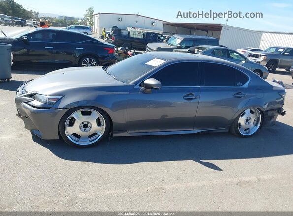 JTHBA1BL0GA000165 2016 LEXUS GS 200T Gray 