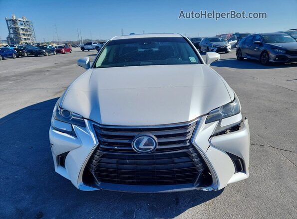 JTHBA1BL3HA005040 2017 LEXUS GS White Front view