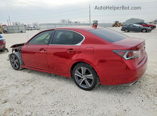 JTHBA1BL6GA000929 2016 LEXUS GS Red Հետևի ձախ