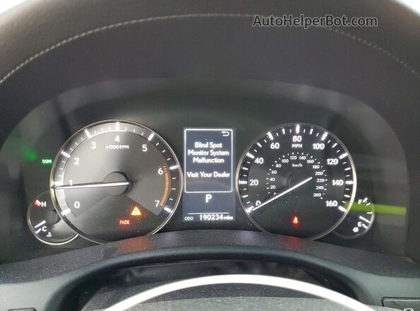 JTHBA1BL6GA000929 2016 LEXUS GS Red Սարքավորումների վահանակի տեսք