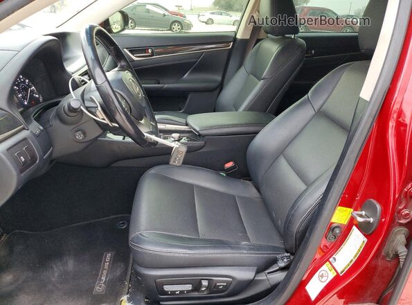 JTHBA1BL6GA000929 2016 LEXUS GS Red Սալոնի դիմացի տեսք