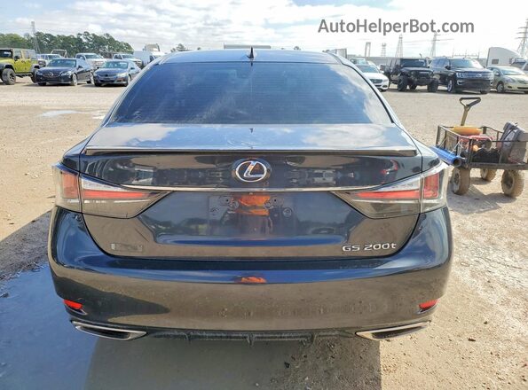 JTHBA1BL9HA004121 2017 LEXUS GS Black Rear view