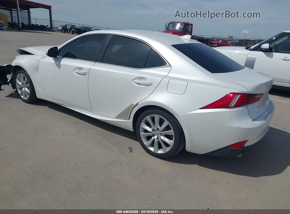 JTHBA1D20G5015195 2016 LEXUS IS 200T White Задня ліва чверть