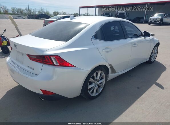 JTHBA1D20G5015195 2016 LEXUS IS 200T White Задня права чверть