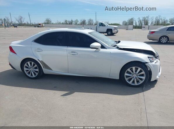 JTHBA1D20G5015195 2016 LEXUS IS 200T White Вид задньої частини салону