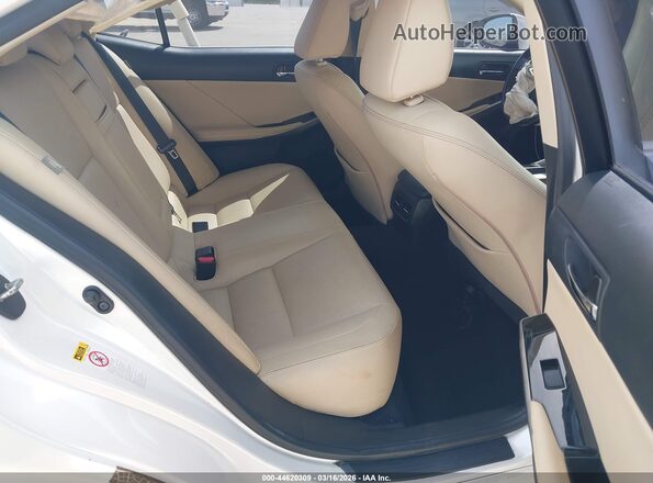 JTHBA1D20G5015195 2016 LEXUS IS 200T White Вид наклейки з VIN-кодом