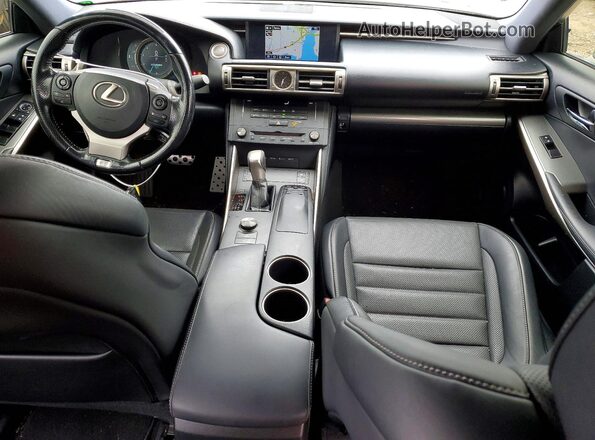 JTHBA1D20G5033907 2016 LEXUS IS Желто-коричневый Вид панели приборов