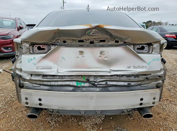 JTHBA1D20G5033907 2016 LEXUS IS Желто-коричневый Вид сзади
